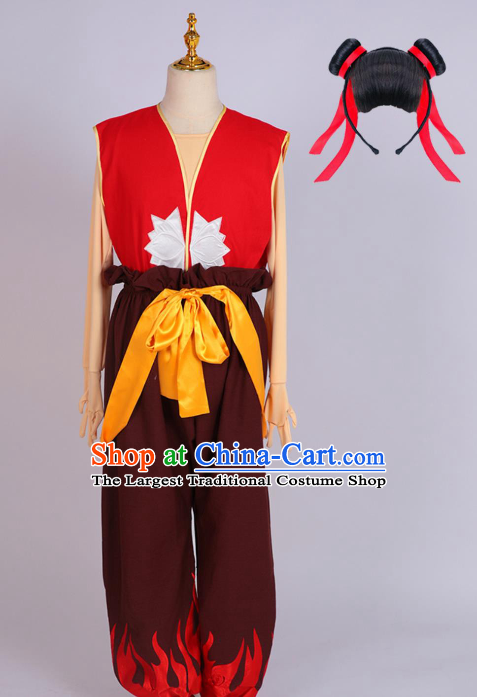 Nezha 2 The Devil Child Disturbs The Sea Cos Anime Costume Ne Zha Performance Costume Full Set