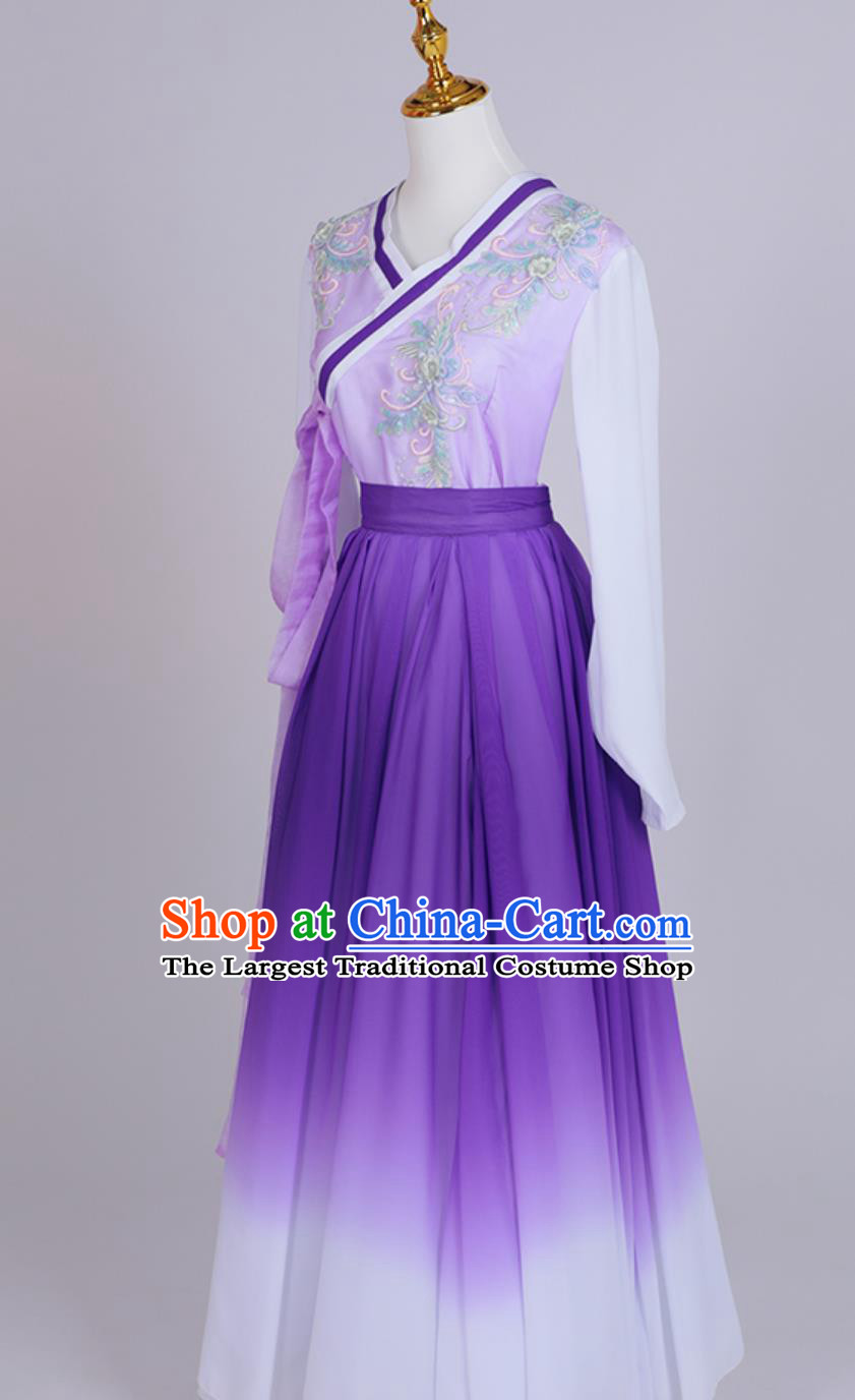 Ethnic Korean Dance Costume Performance Dance Dress Long Skirt Hanbok Female Group Performance Costume
