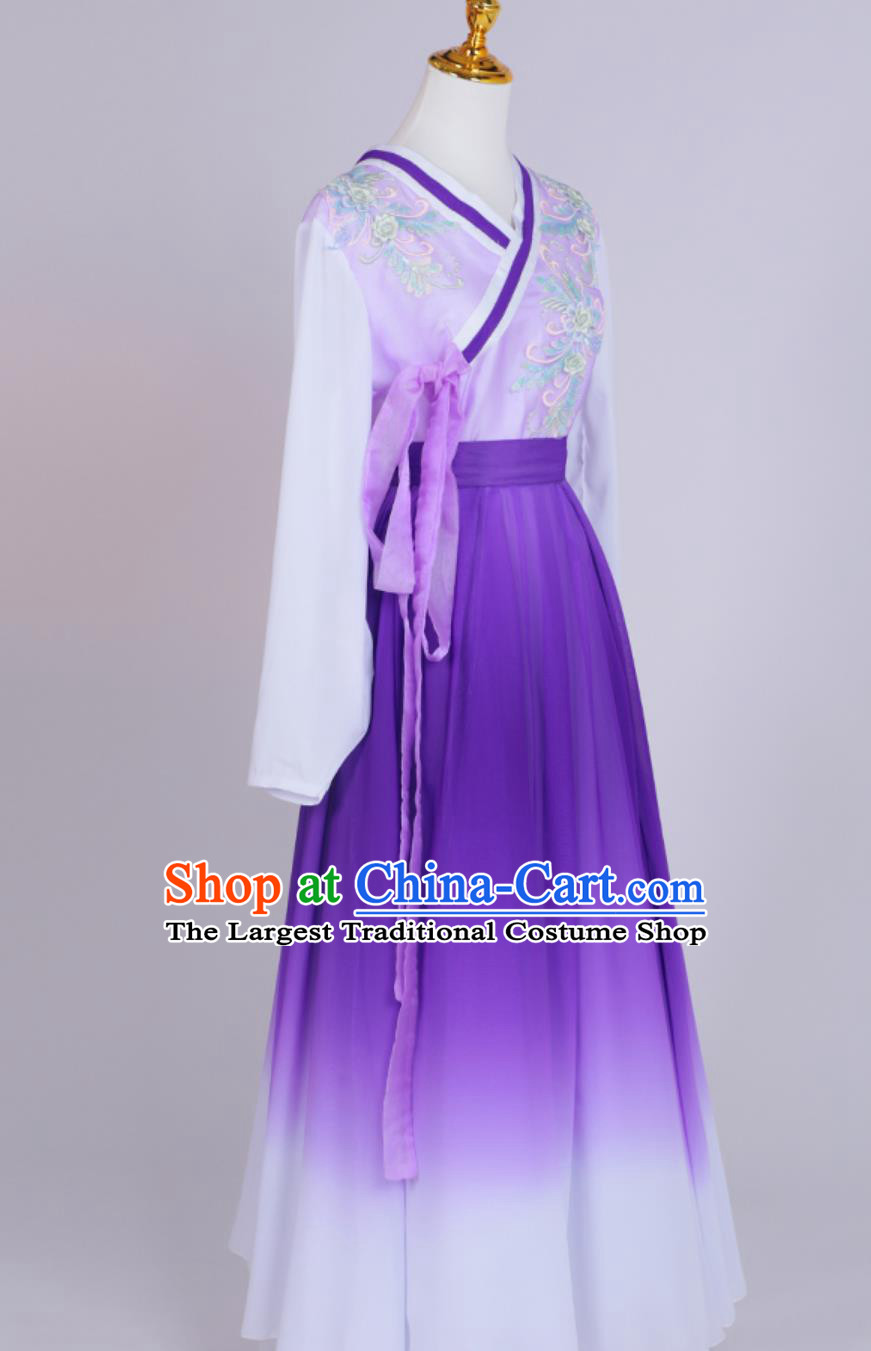 Ethnic Korean Dance Costume Performance Dance Dress Long Skirt Hanbok Female Group Performance Costume