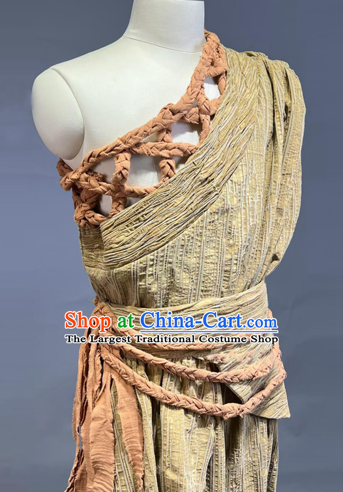 Qionglong Haozi Performance Costume Barley Haozi Defend The Yellow River Yangko Stage Costume