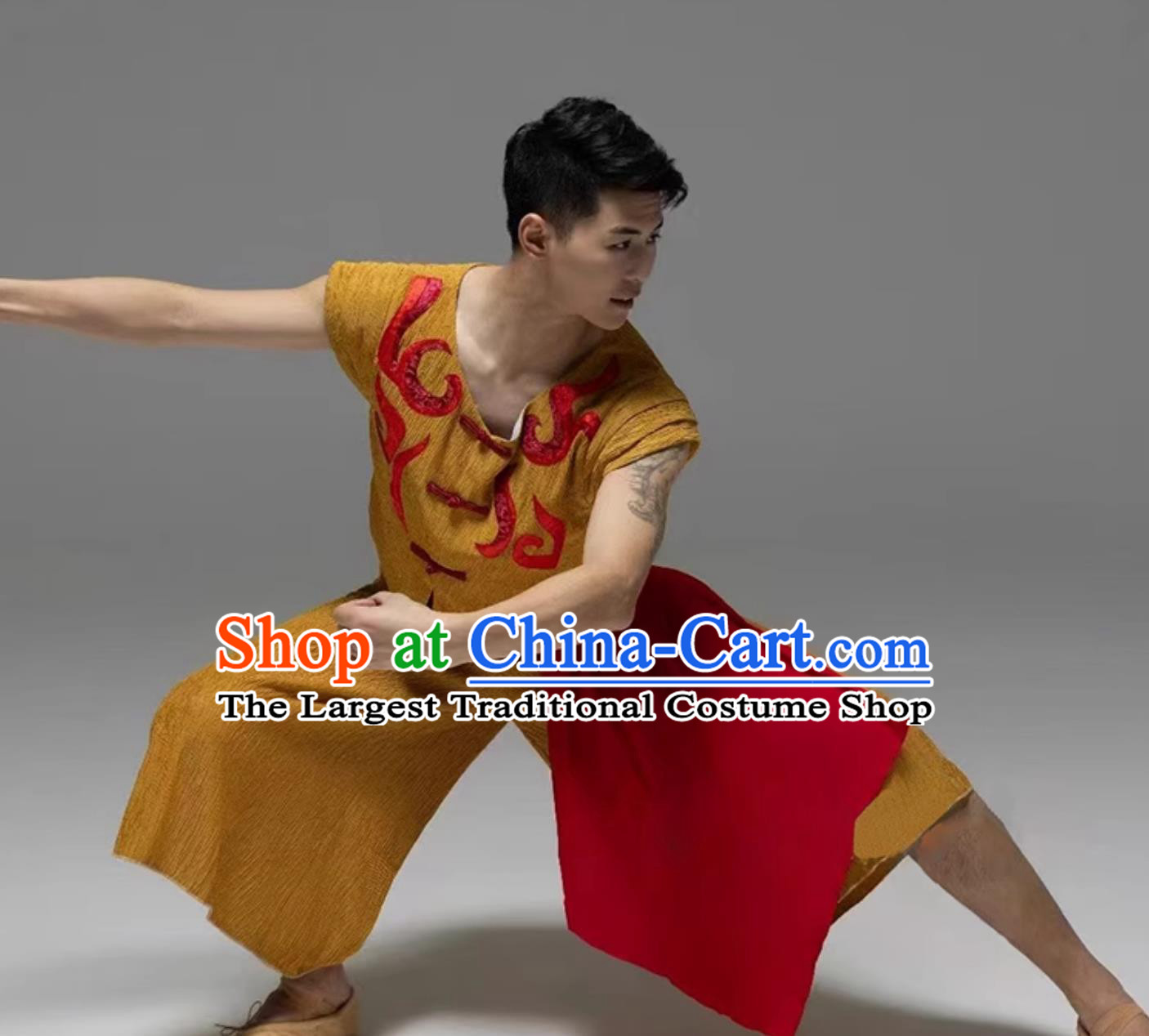 Harvest Song Dance Costume Wheat Threshing Chant Performance Outfit Song And Farmer Labor Dance Clothing