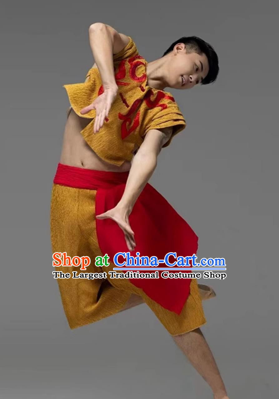 Harvest Song Dance Costume Wheat Threshing Chant Performance Outfit Song And Farmer Labor Dance Clothing