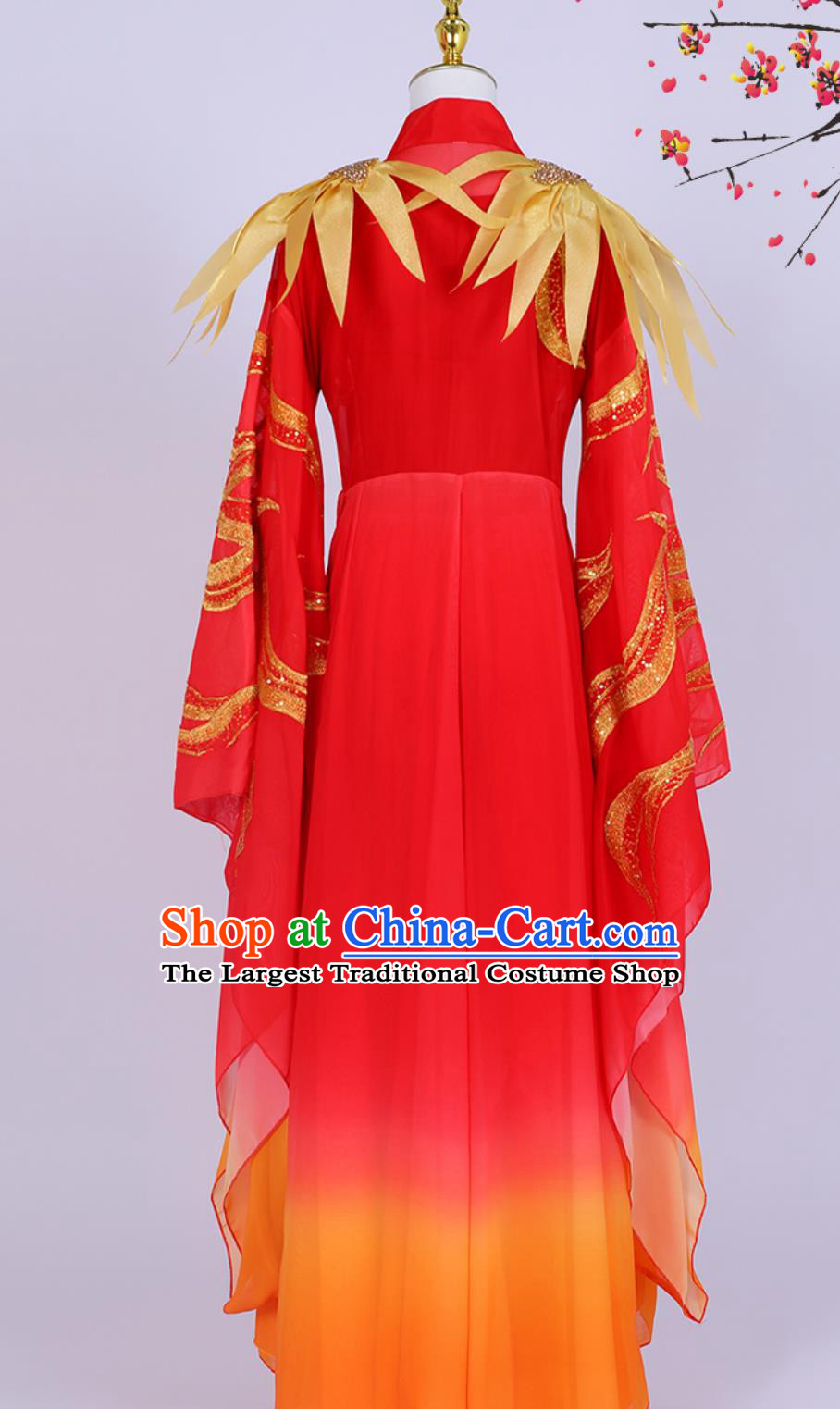 Landscape Poetry Performance Costume Chinese Classical Dance Clothing Han Tang Style Tang Shi Yi Spring Festival Gala Wide Sleeves Dress