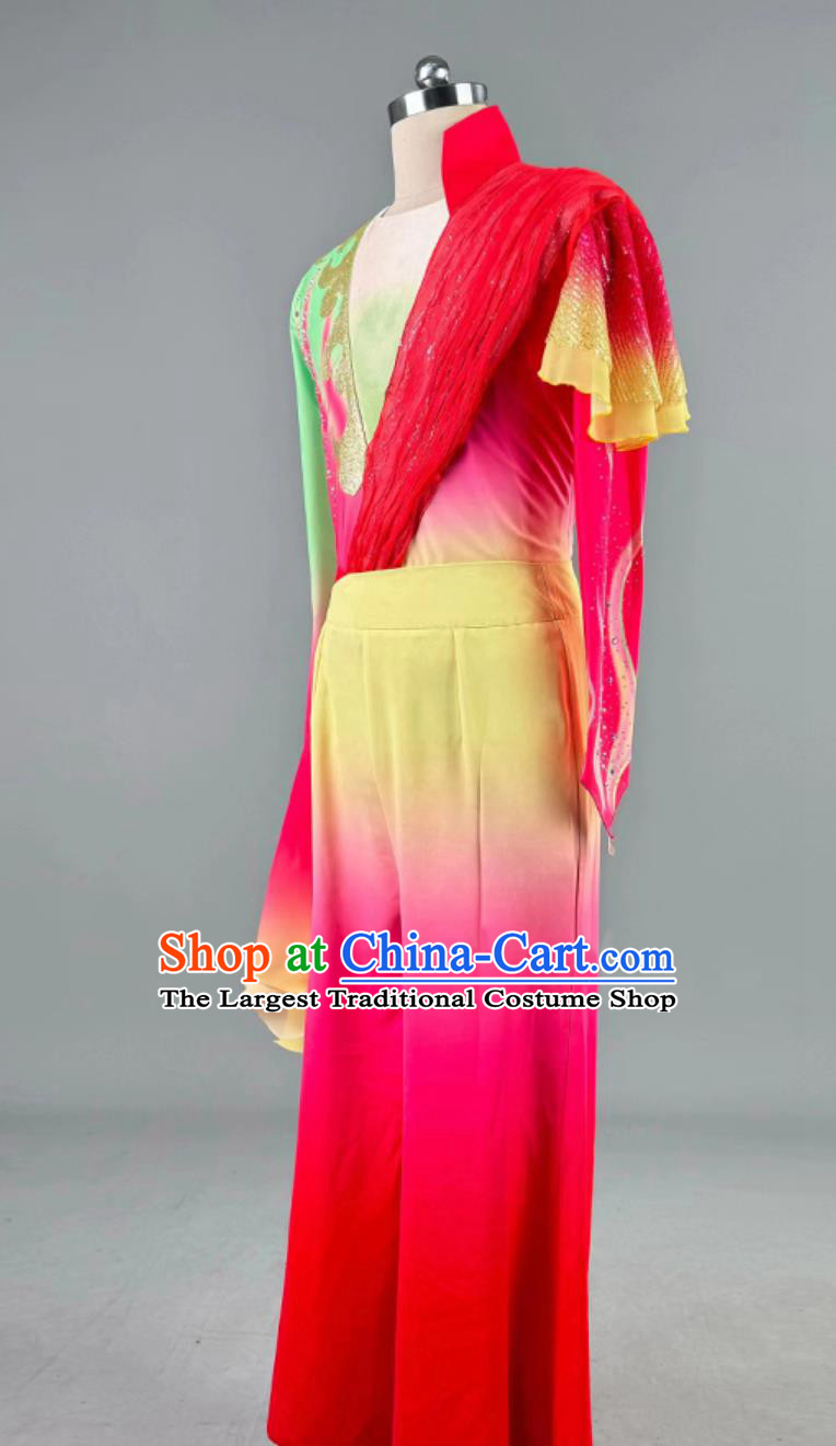 Opening Dance Outfit Song And Dance Modern Dance Chinese Style Dance Costume Gala Performance Male Clothing