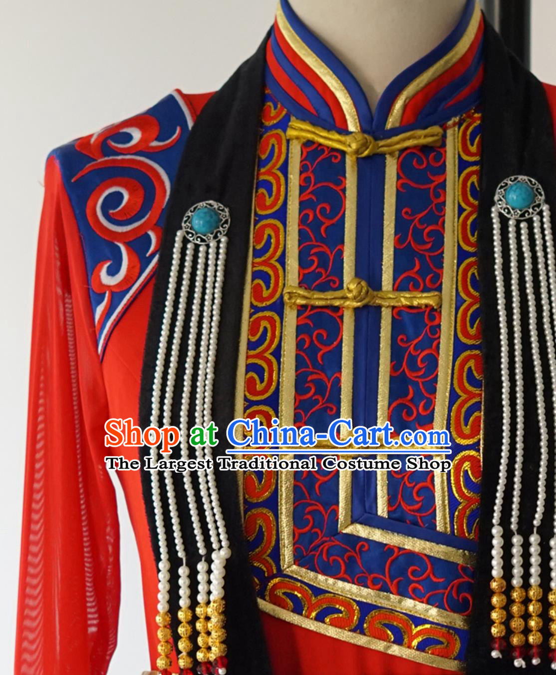 Chinese Ethnic Minority Dance Costume Mongol Stage Performance Outfit Lotus Award Wind Knows The Way Home Mongolian Dress