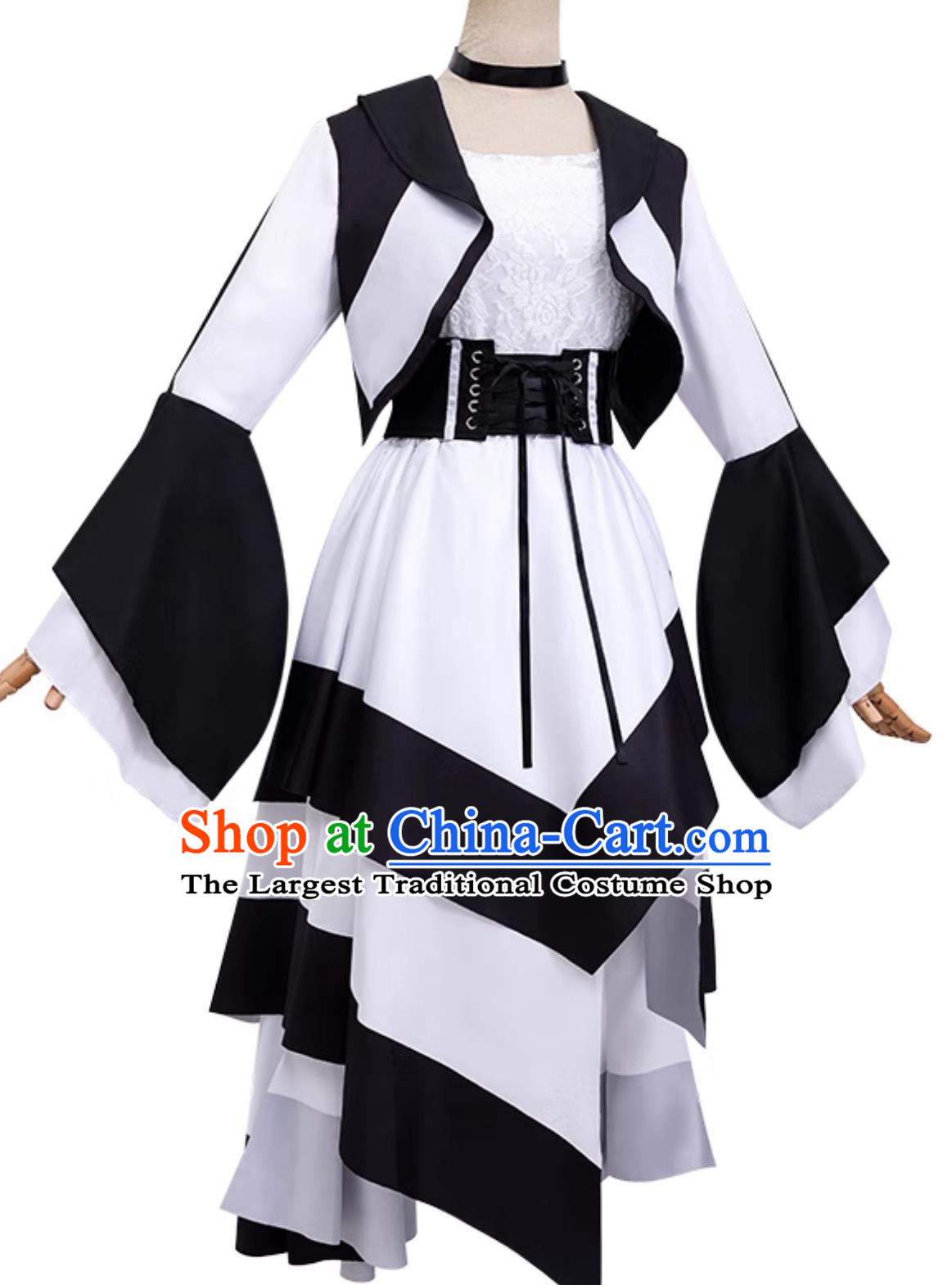 Kamen Rider Cosplay Costume Geats Ziumuli Black White Wide Sleeves Anime Cosplay Performance Outfit