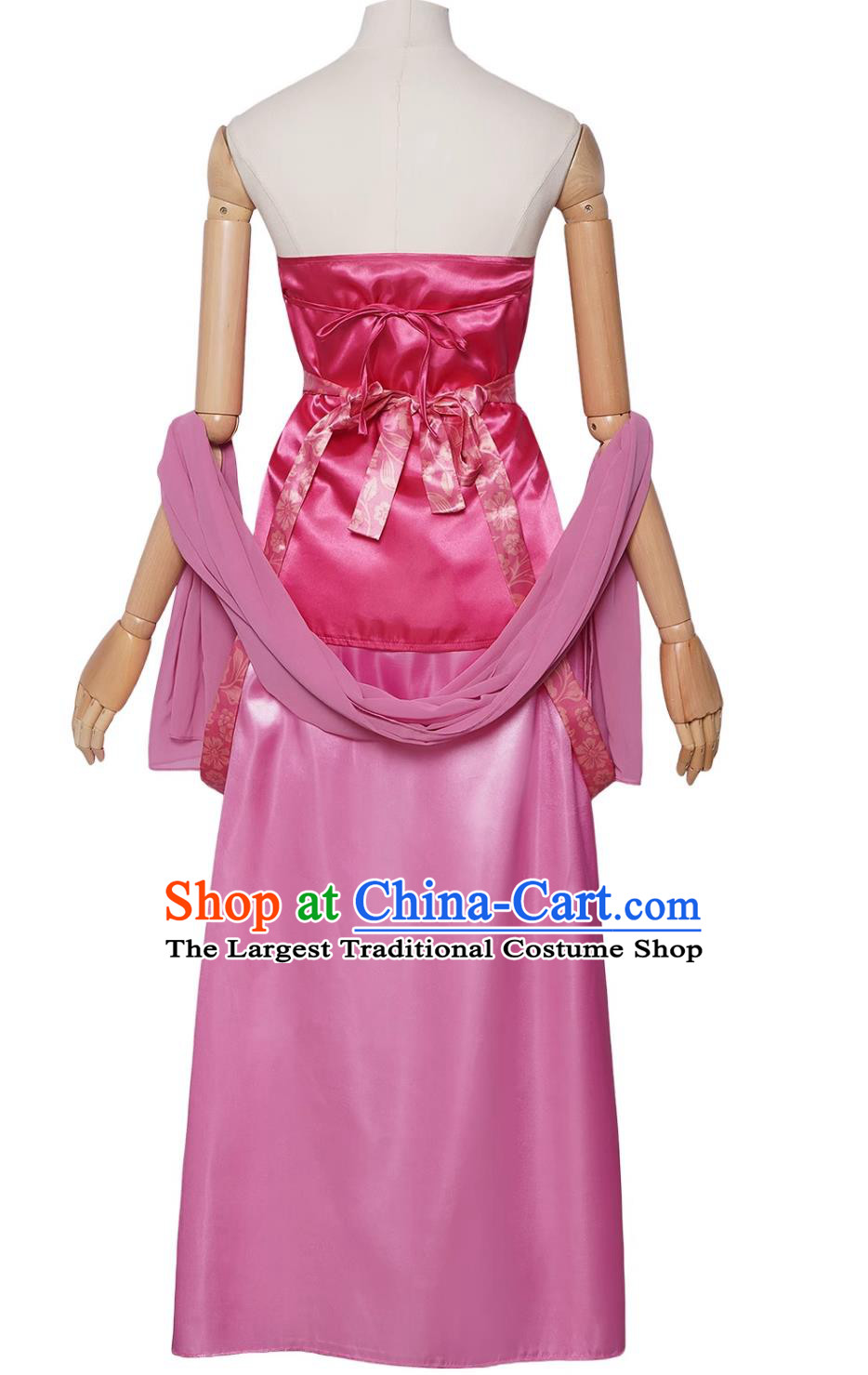 Nezha  Devil Child Chaos At Sea Cosplay Costume Jie Sect Moon Tour Star Lord Stone Ji Madam Pink Dress Set