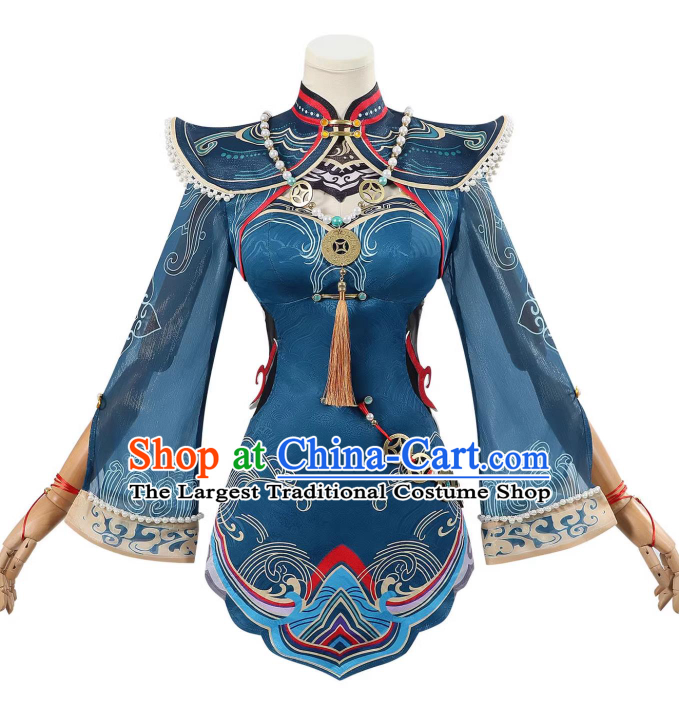 Naraka Bladepoint Cosplay Costume Jade Spirit Little Jiangshi Qipao Ink Travel Outfit Anime Cosplay