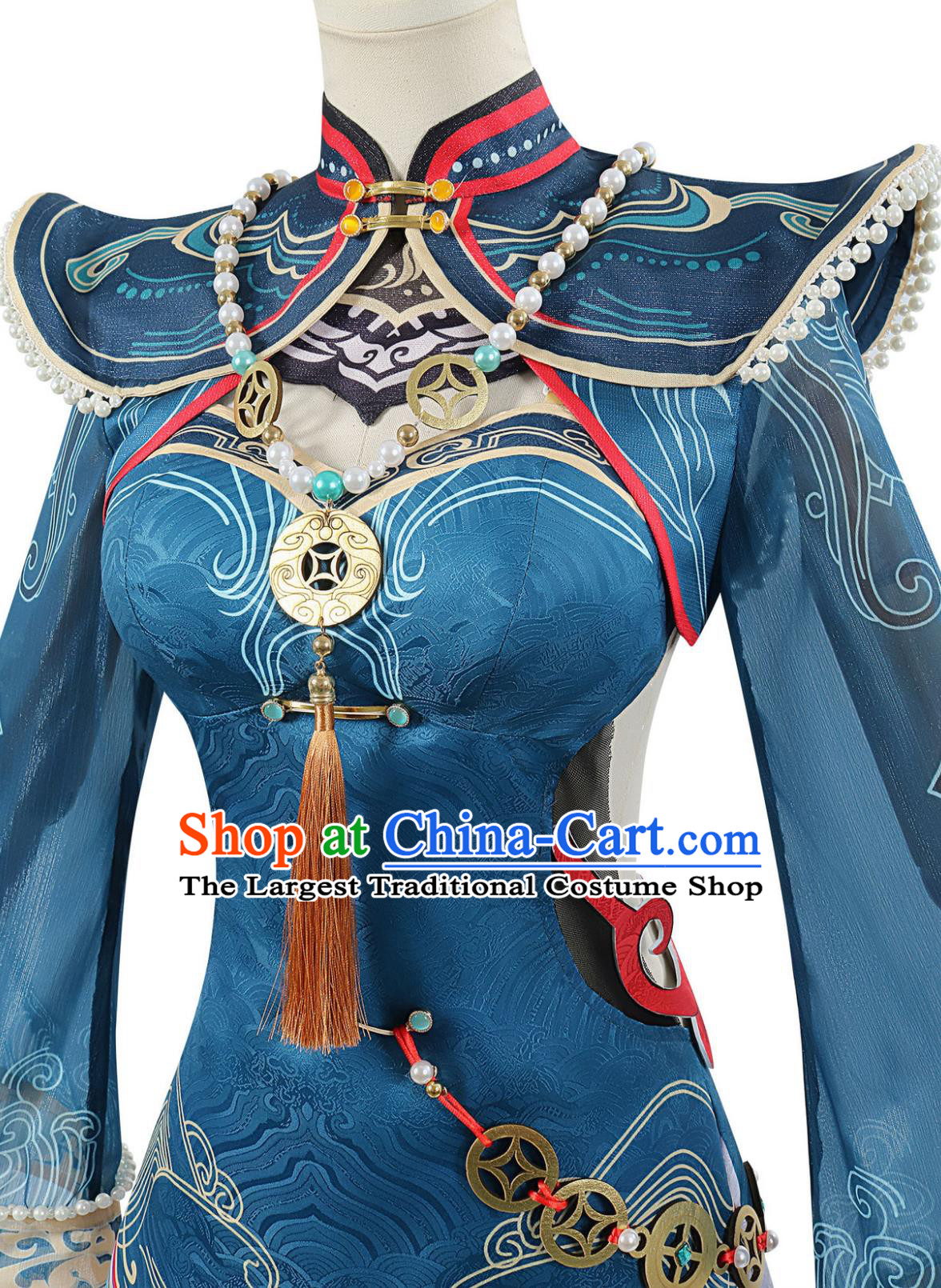 Naraka Bladepoint Cosplay Costume Jade Spirit Little Jiangshi Qipao Ink Travel Outfit Anime Cosplay