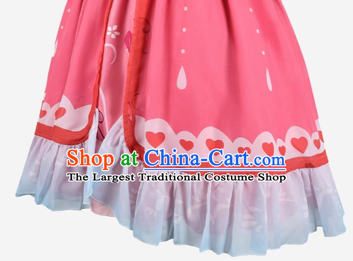 Ye Luo Li Fairy Dream Cosplay Costume Ling Xi Pavilion Love Princess Cartoon Girl Dress Anime Cosplay Outfit