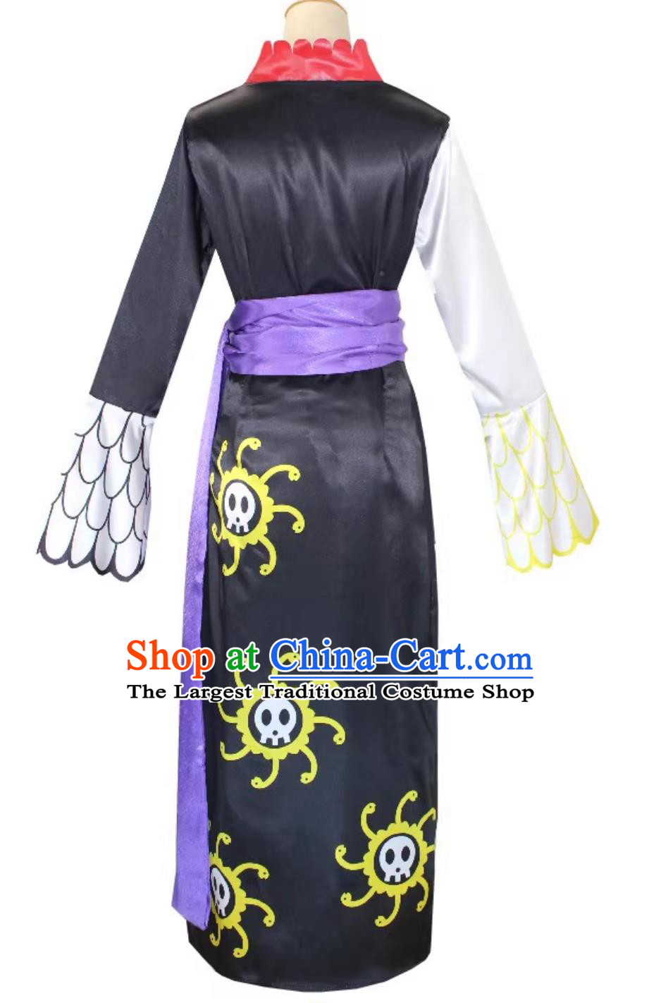 One Piece Cosplay Costume Boa Hancock Empress Snake Princess Sexy High Slit Qipao