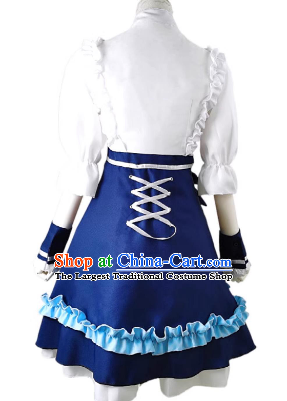 Identity V Cosplay Costume Gardener Lan Gui Jing Meng Dream Interpretation Dress Lolita Fashion