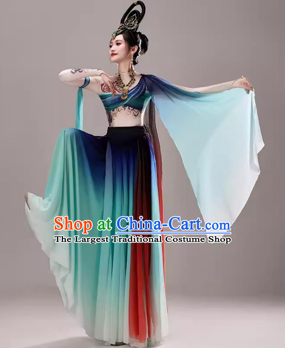Chinese Classical Dance Performance Costume Women Art Exam Pipa Song Dunhuang Feitian Hanfu Dance Clothing