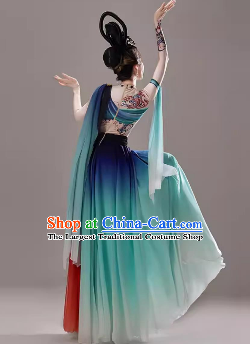 Chinese Classical Dance Performance Costume Women Art Exam Pipa Song Dunhuang Feitian Hanfu Dance Clothing