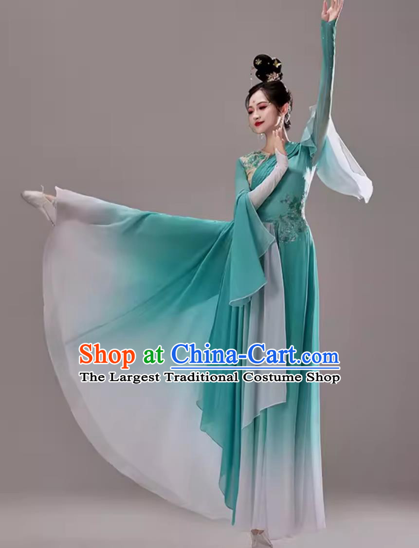 Peach And Plum Cup Classical Dance Costume Women Like A Dream Song Ancient Chinese Hanfu Han Dynasty Fan Dance Attire