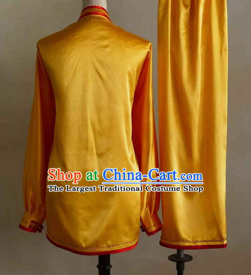 Group Kung Fu Competition Performance Outfit Chinese Taiji Costume Traditional Tai Chi Suit Ba Duan Jin Team Uniform