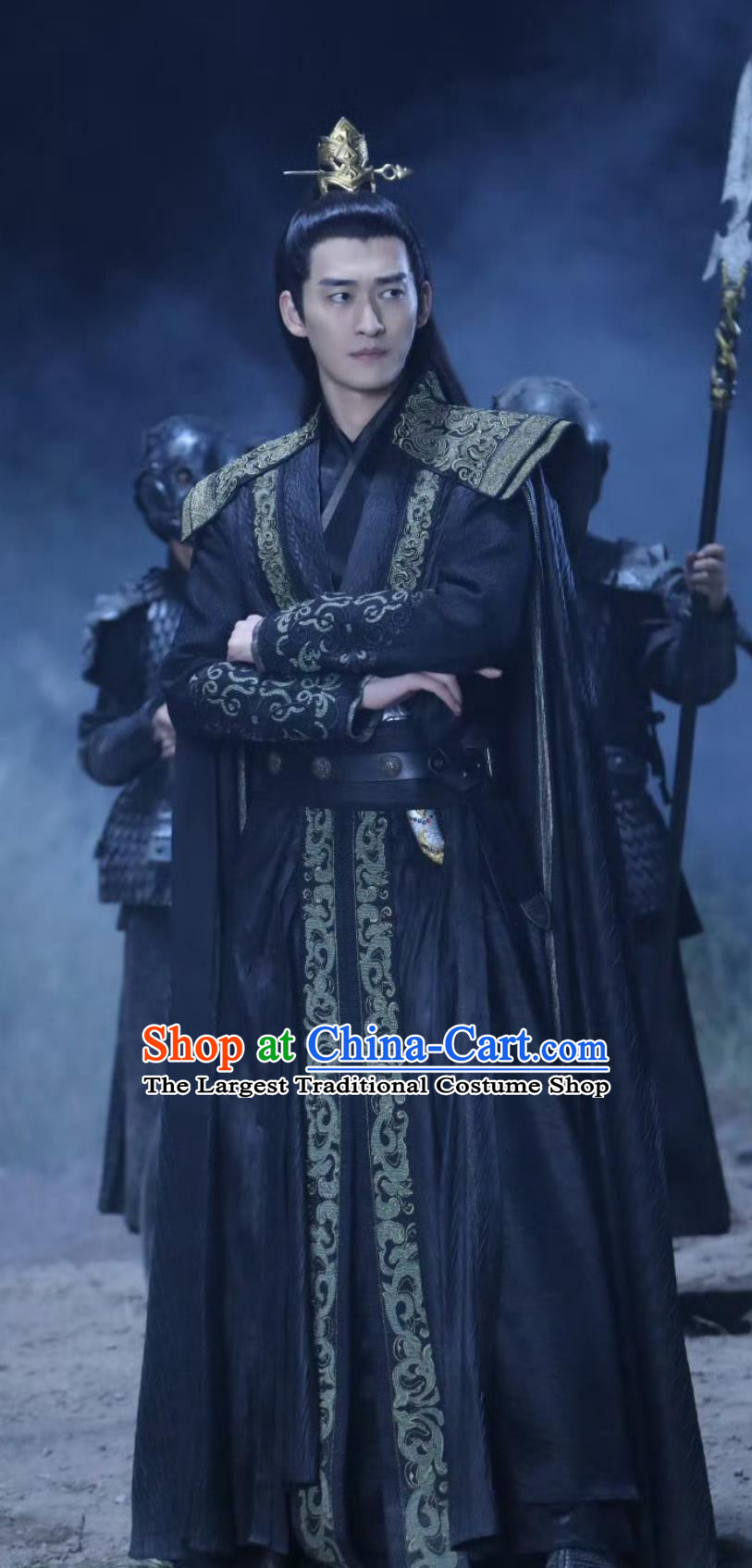Chinese Traditional Clothing Ancient Warrior Costume TV Series Fateful Love Prince Jun Bei Yue Attire