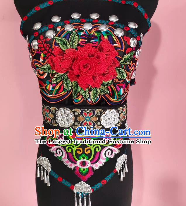 Chinese Ethnic Minority Costume Miao Ethnic Dance Costume