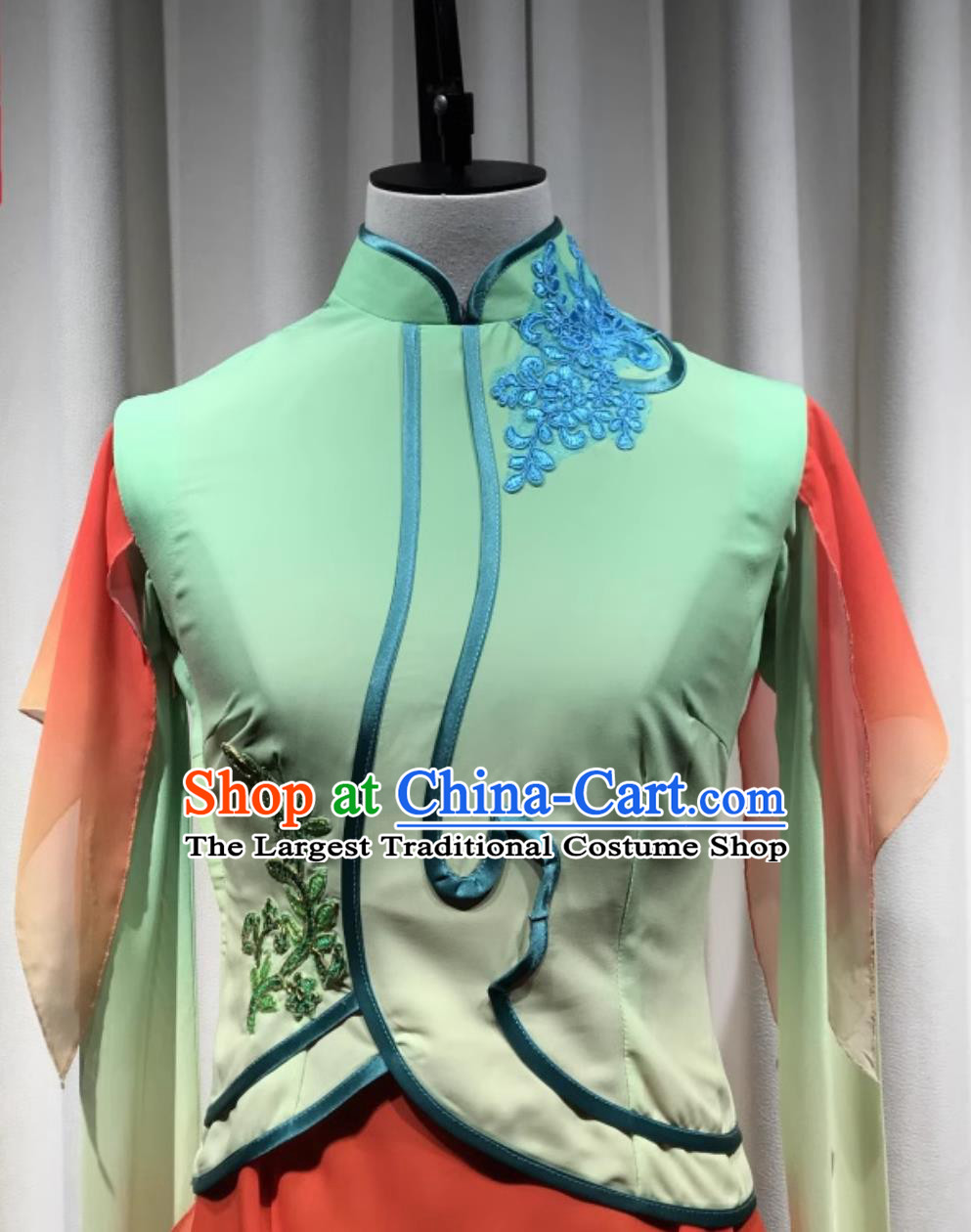 Chinese Folk Dance Lotus Award Costume Grandma Field Outfit Northeast China Yangko Dance Performance Attire