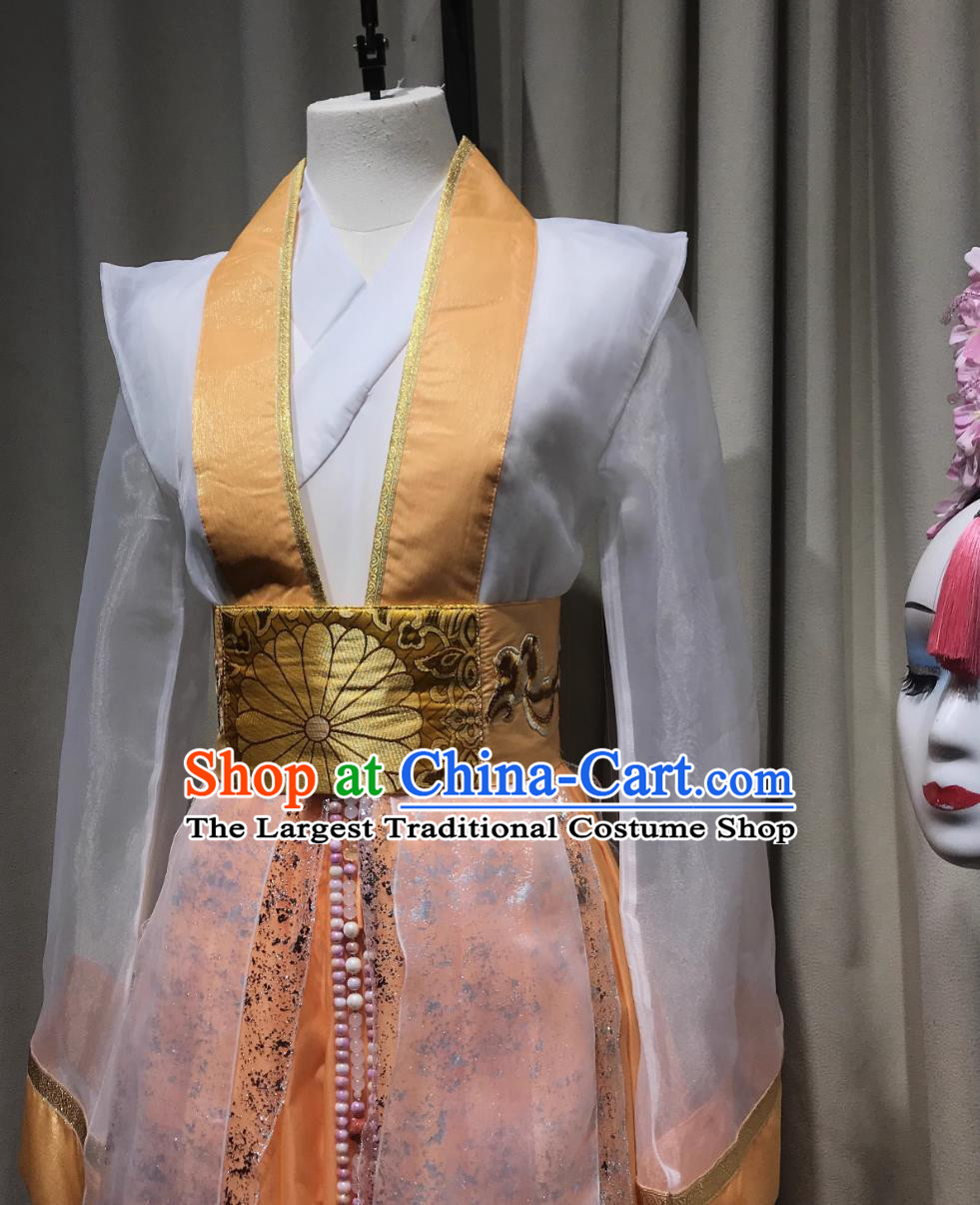Korean Ethnic Yap Dance Group Performance Costume Yanbian Song And Dance Outfit