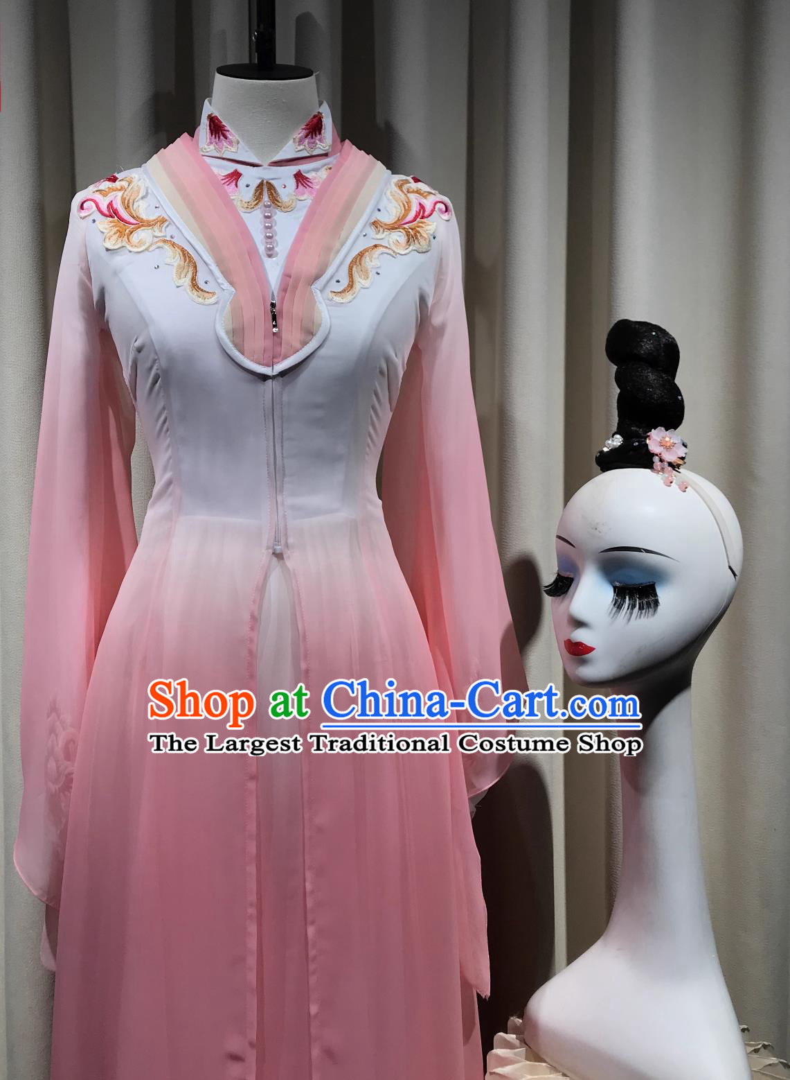 Chinese Lotus Award Classical Dance Dress Group Performance Outfit Jiangnan Memory Dance Costume