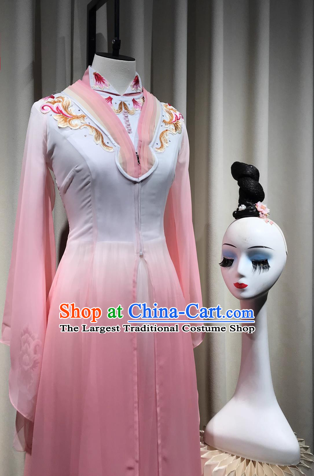 Chinese Lotus Award Classical Dance Dress Group Performance Outfit Jiangnan Memory Dance Costume