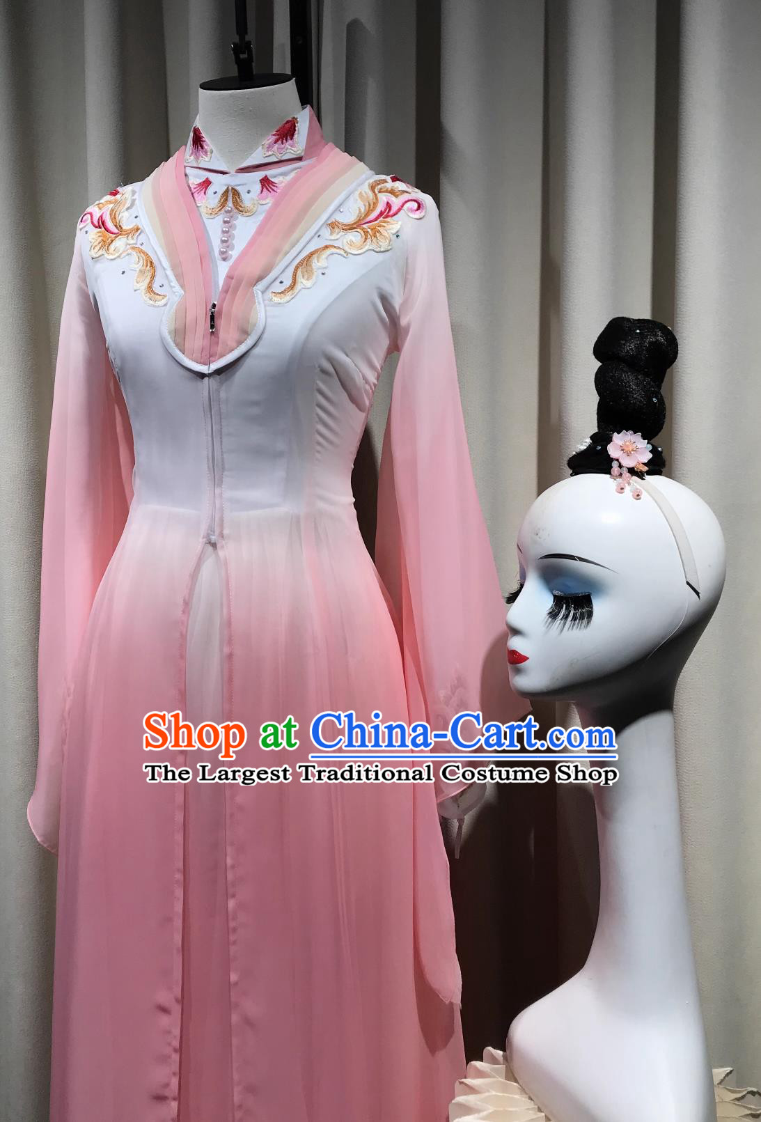 Chinese Lotus Award Classical Dance Dress Group Performance Outfit Jiangnan Memory Dance Costume