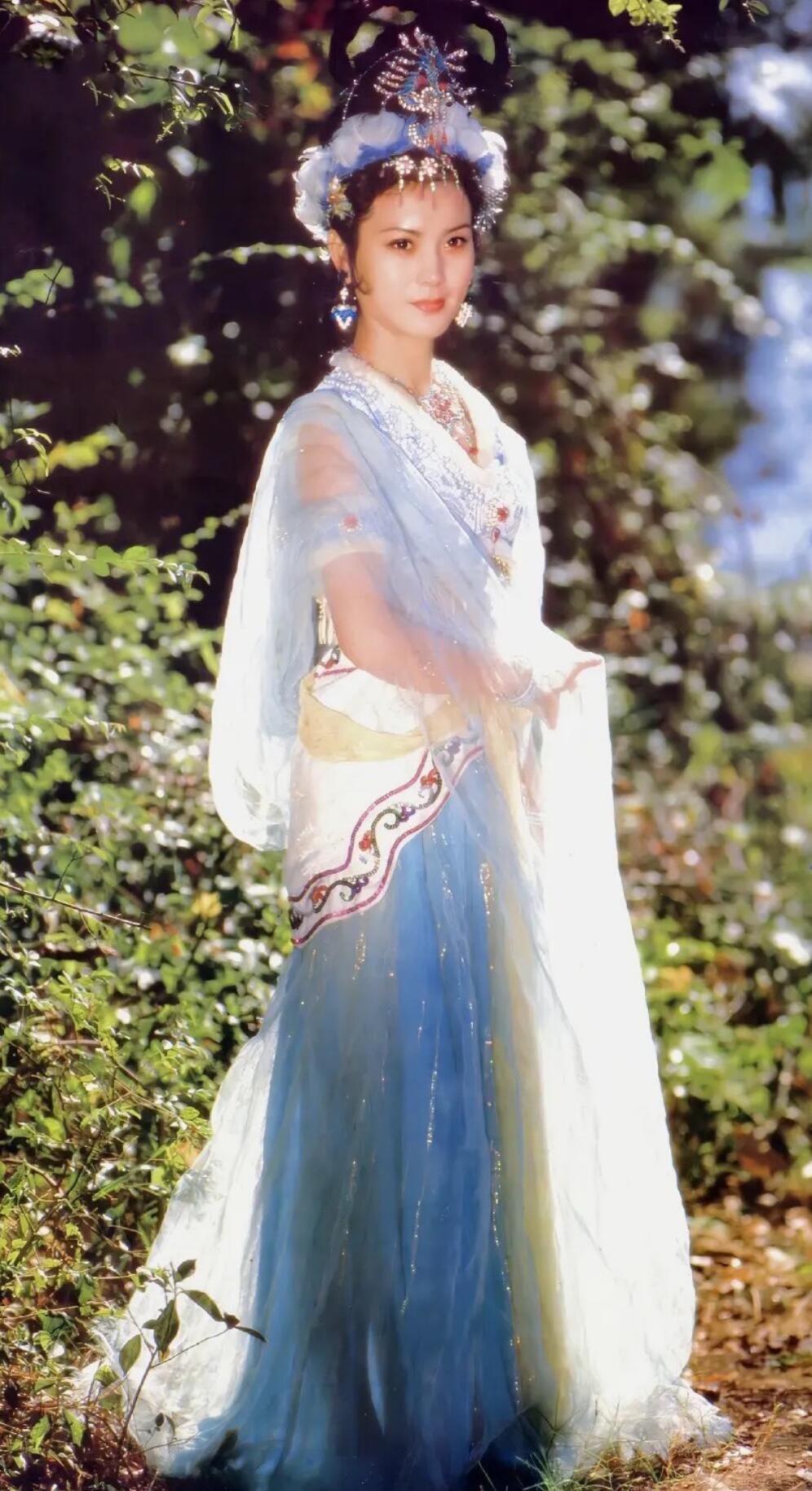 86 Version Journey To The West Jade Faced Fox Spirit Costume TV Drama Ancient Fox Princess Dress