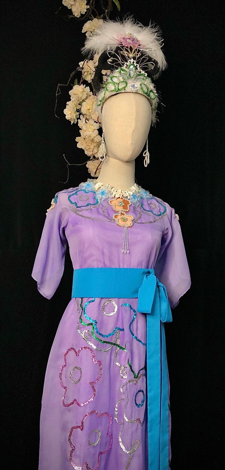 Version Journey To The West Rat Spirit Costume TV Drama Stage Performance Costume Opera Cosplay Purple Outfit