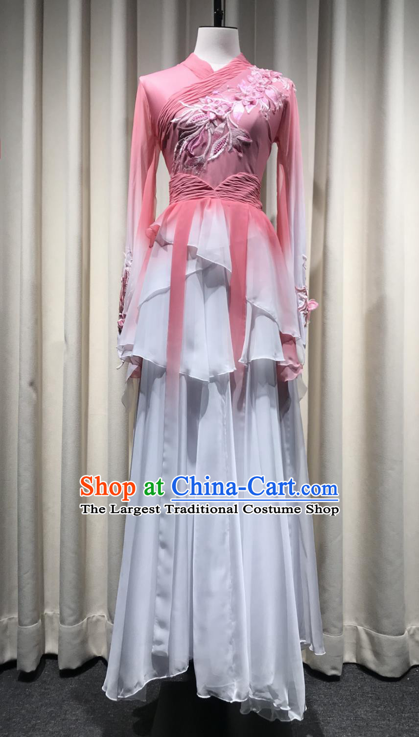 Huan Yu Qing Ge Han Tang Classical Dance Costume Group Dance Female Art Exam Dress Fairy Large Swing Dance Attire