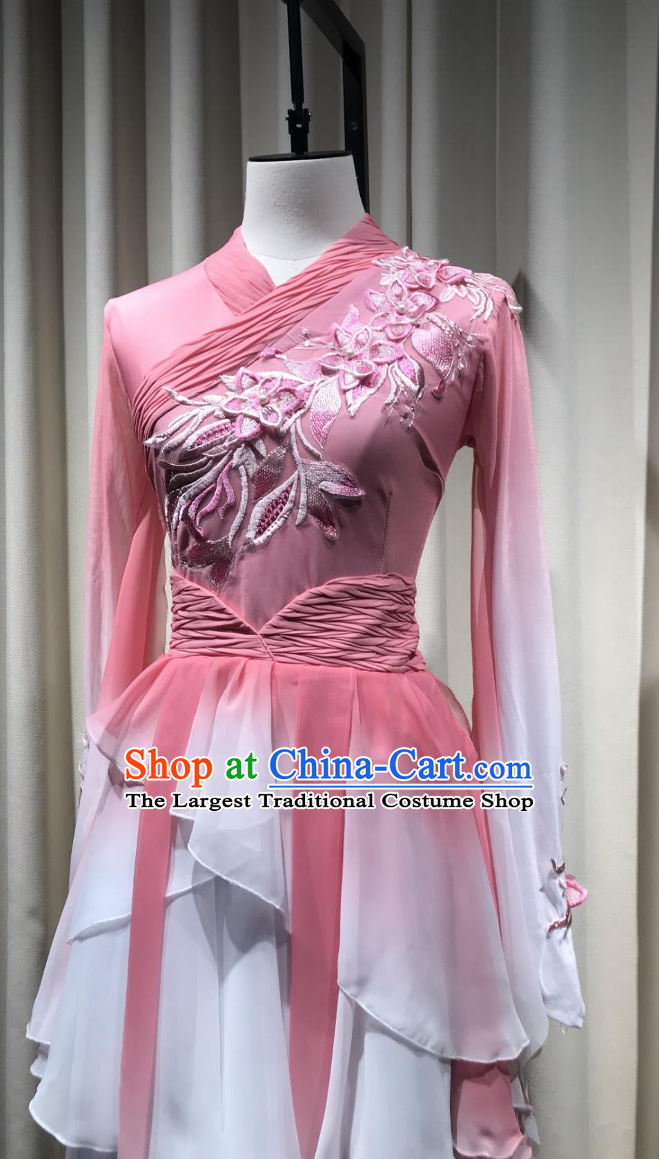 Huan Yu Qing Ge Han Tang Classical Dance Costume Group Dance Female Art Exam Dress Fairy Large Swing Dance Attire