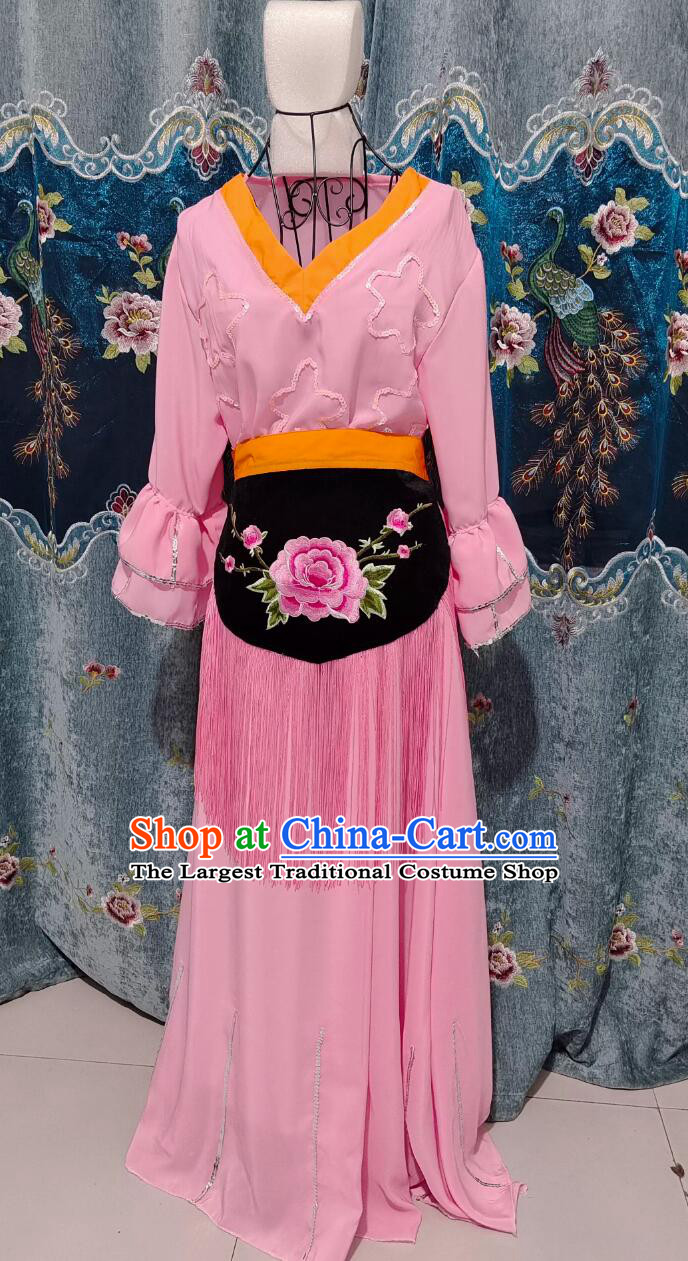 Chinese TV Drama Apricot Flower Goddess Pink Dress  Version Journey To The West Blossom Fairy Costume
