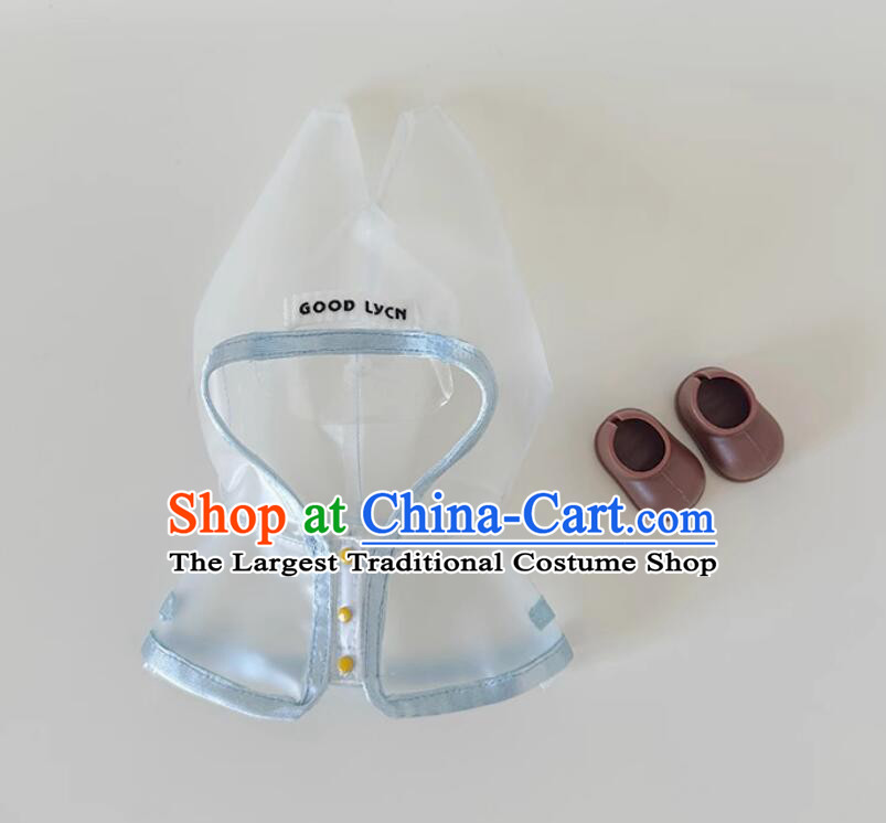 Labubu Doll Costumes Rain Coat and Boots Complete Set
