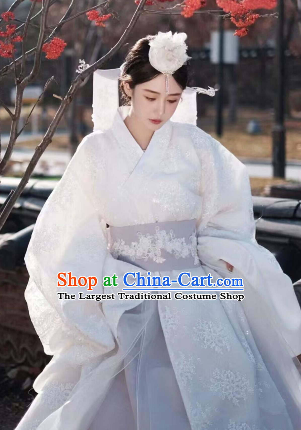 Yanji Korean Hanbok Palace Gown Ancient Princess Stage Performance Costume