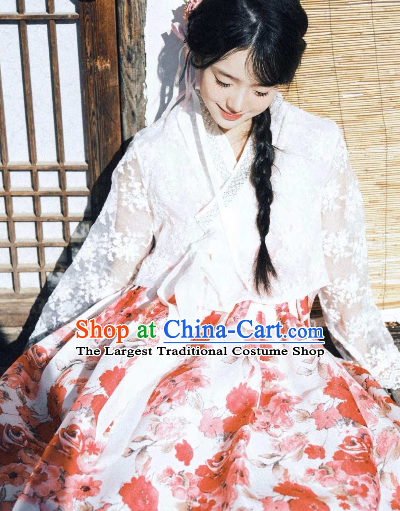 Yanji Yanbian Korean Hanbok Traditional Palace Gown Noble Princess Ethereal Outfit