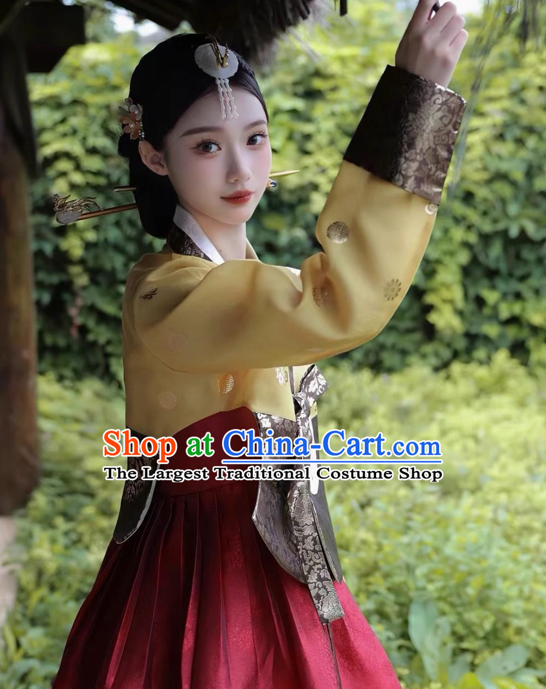 Korean Hanbok Yanji Princess Dress Ancient Court Style Ethnic Attire