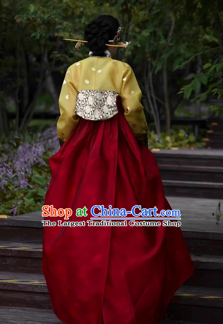 Korean Hanbok Yanji Princess Dress Ancient Court Style Ethnic Attire