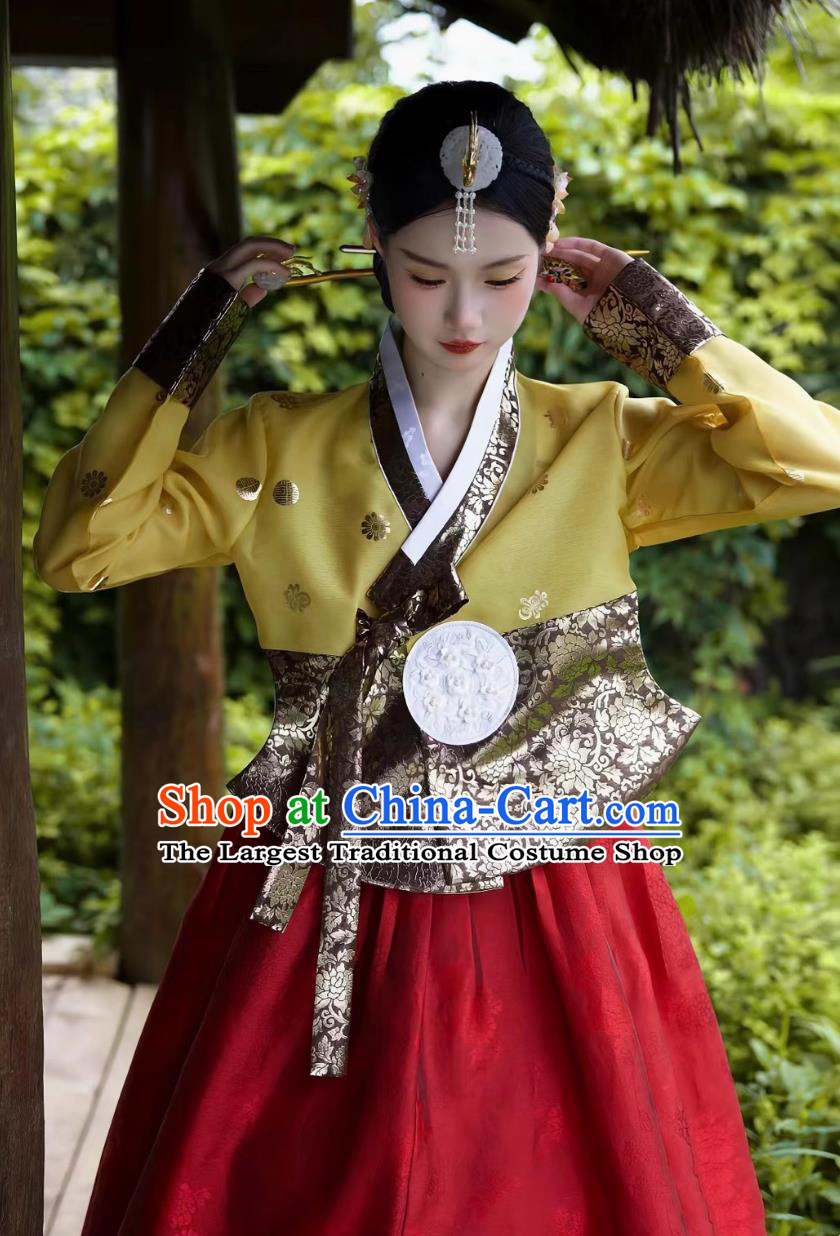 Korean Hanbok Yanji Princess Dress Ancient Court Style Ethnic Attire