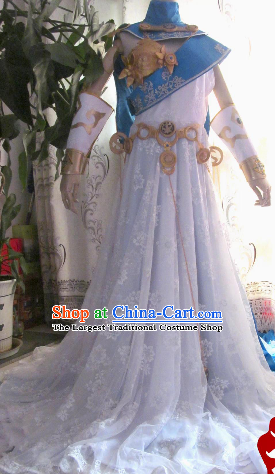 JX3 Sword Net 3 World Boss Su Man Sha Cosplay Costume Traditional Chinese Queen Dress