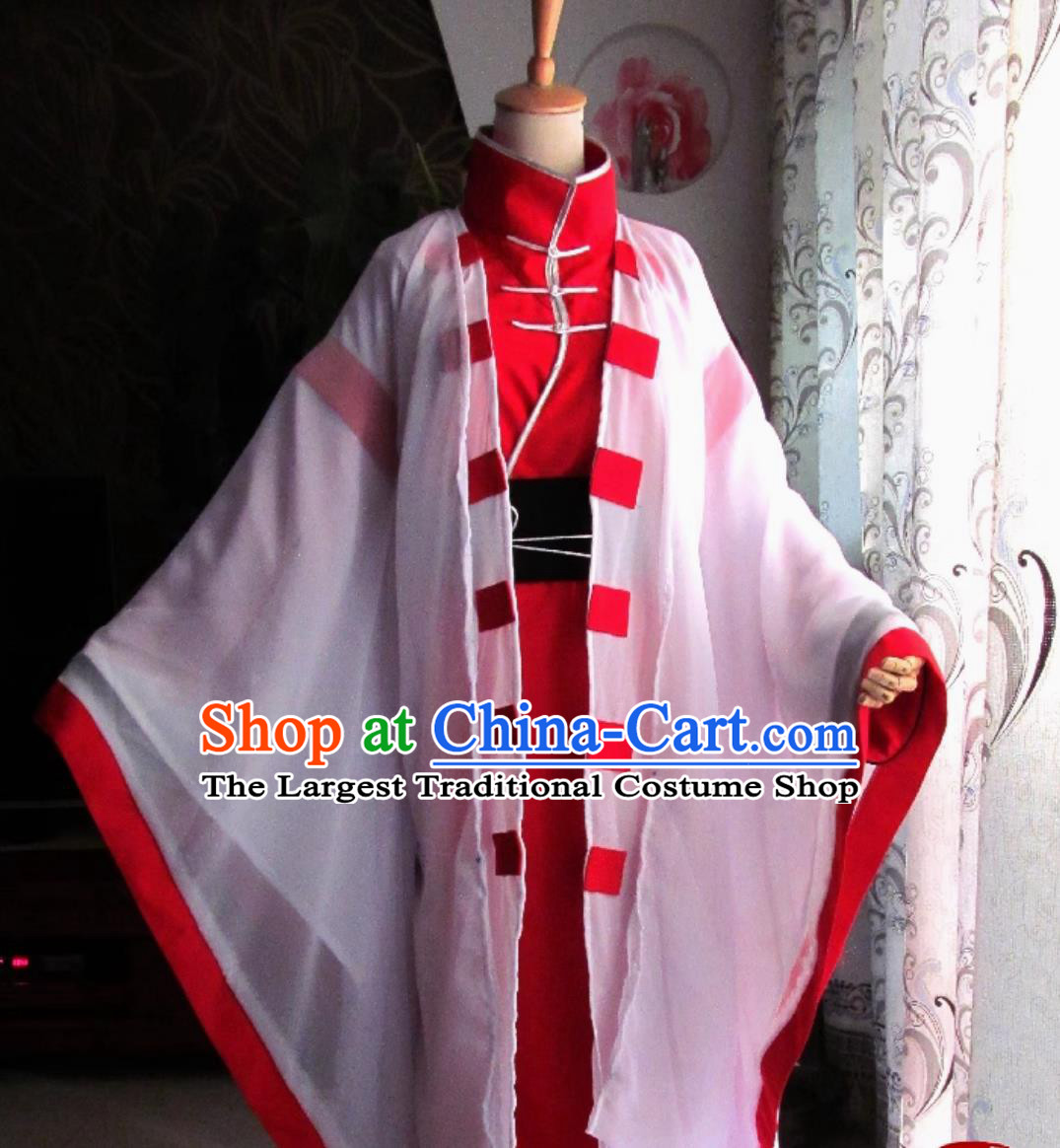 Vocaloid Yi Hong Lian Luo Tian Yi Costume Cosplay Male Clothing