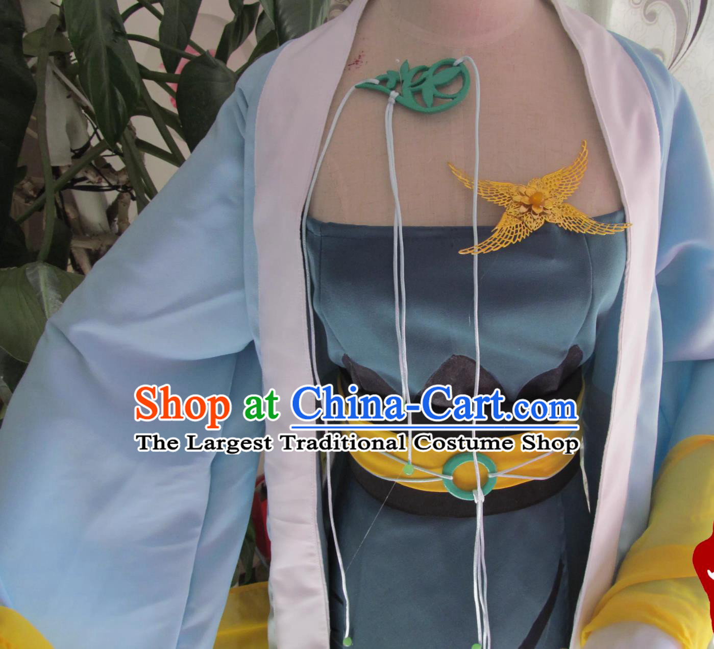 Vocaloid Xi Chun Qu Luo Tian Yi Cosplay Costume Traditional Chinese Hanfu Dress