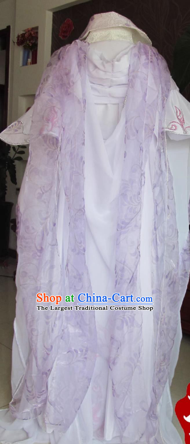Pili Puppetry Su Huan Jen Cosplay Costume Traditional Chinese Male Clothing