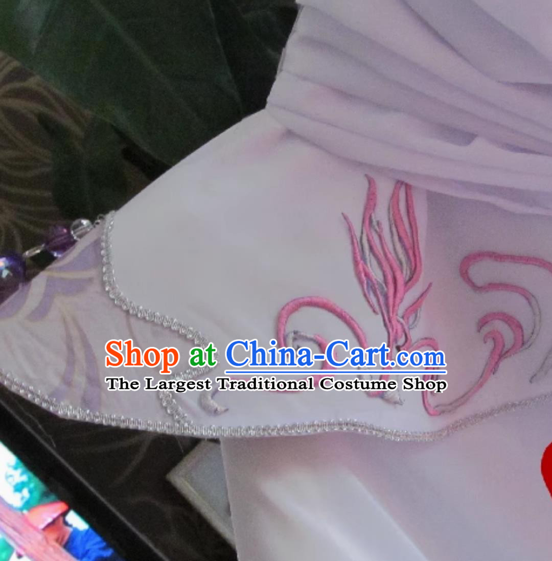 Pili Puppetry Su Huan Jen Cosplay Costume Traditional Chinese Male Clothing