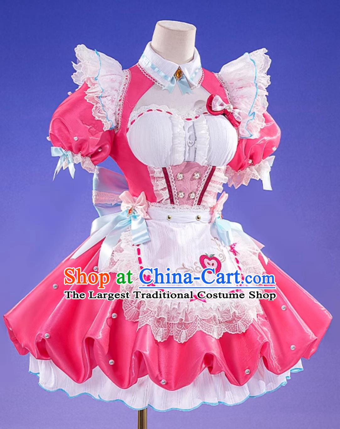 Naraka Bladepoint Cosplay Costume Hutao Cosplay Outfit Hello Kitty Game Female Outfit D Clothing