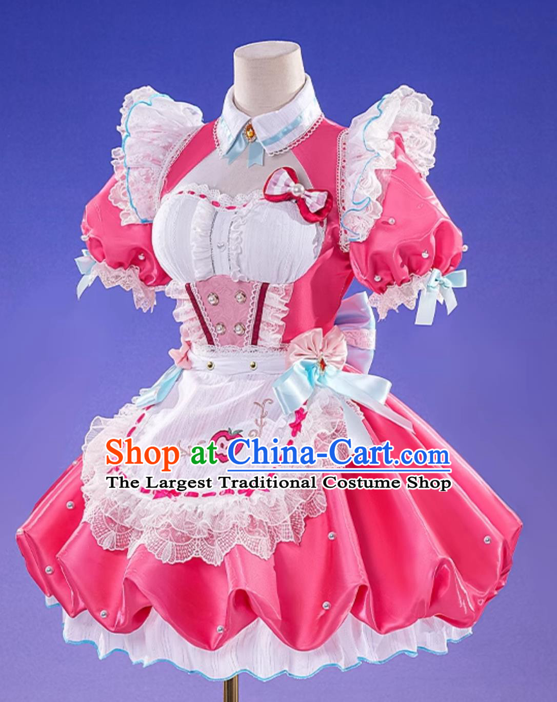 Naraka Bladepoint Cosplay Costume Hutao Cosplay Outfit Hello Kitty Game Female Outfit D Clothing