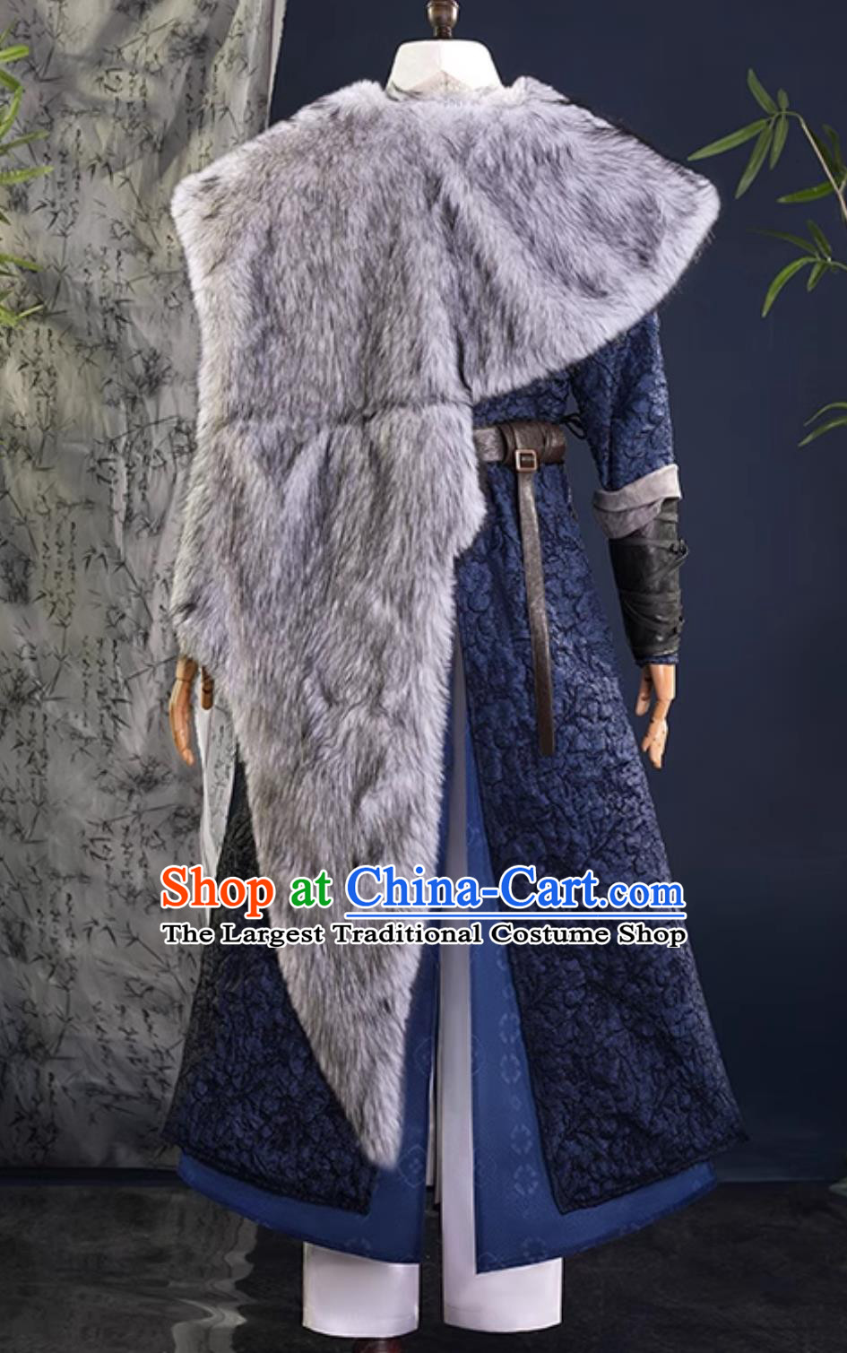 YanYun Sixteen Tones Tianquan Sect Uniform Cosplay Costume Game Male D Anime Outfit
