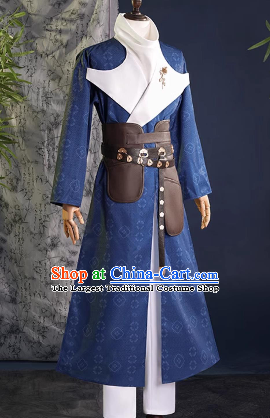 YanYun Sixteen Tones Tianquan Sect Uniform Cosplay Costume Game Male D Anime Outfit