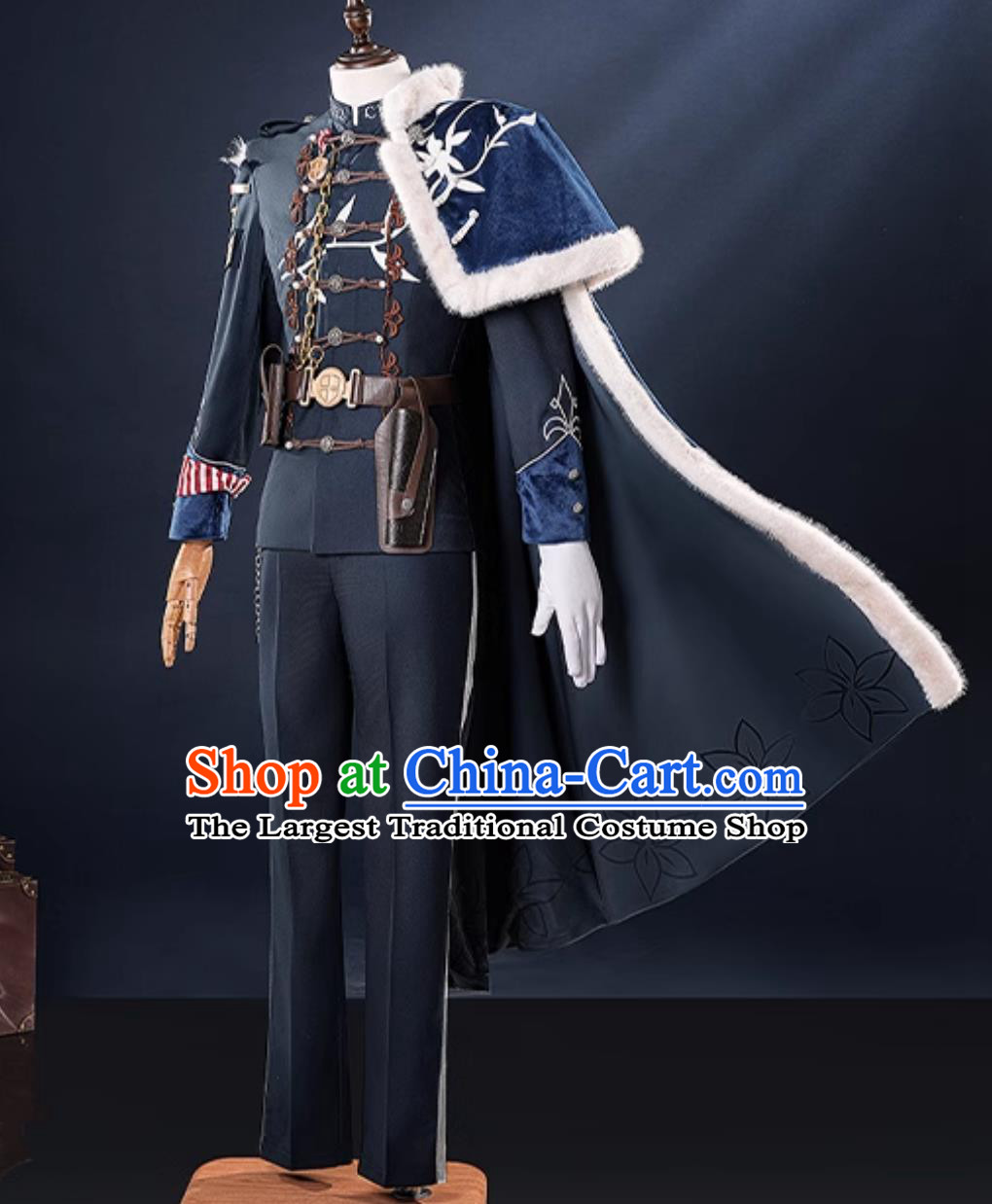 Identity V Cosplay Costume First Mate Lestrade Inspector Cosplay Game Anime Outfit Complete Set