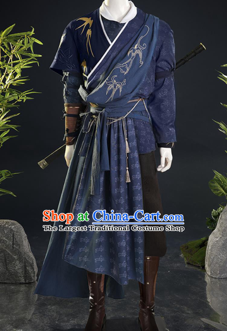 YanYun Sixteen Tones Cosplay Costume Jiang Yan Game Chinese Clothing Cosplay Male Outfit Complete Set