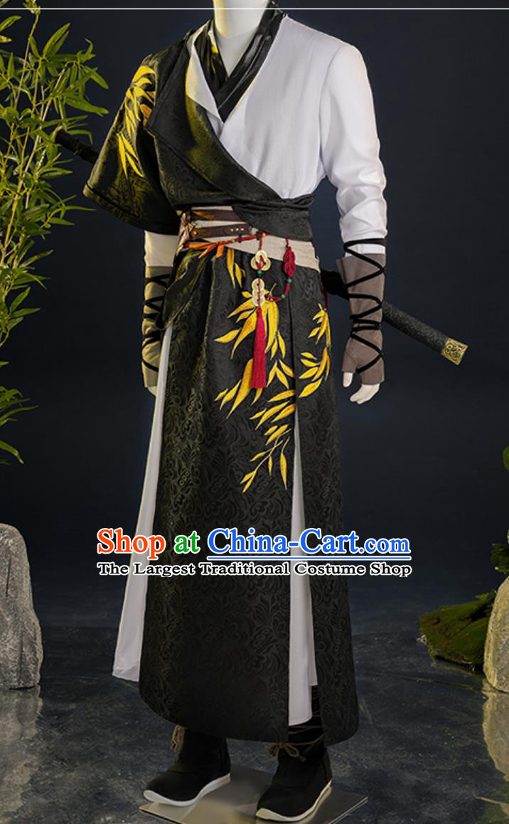 YanYun Sixteen Tones Cosplay Costume Traditional Chinese Clothing Young Master Starter Set Game Accurate Outfit